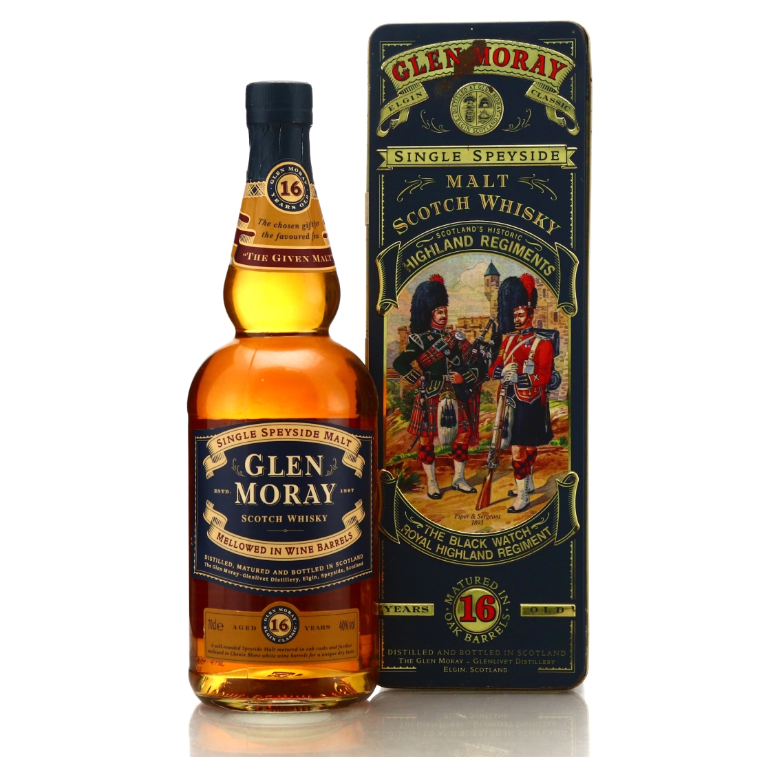 Glen Moray 16 Year Old / Black Watch Highland Regiment