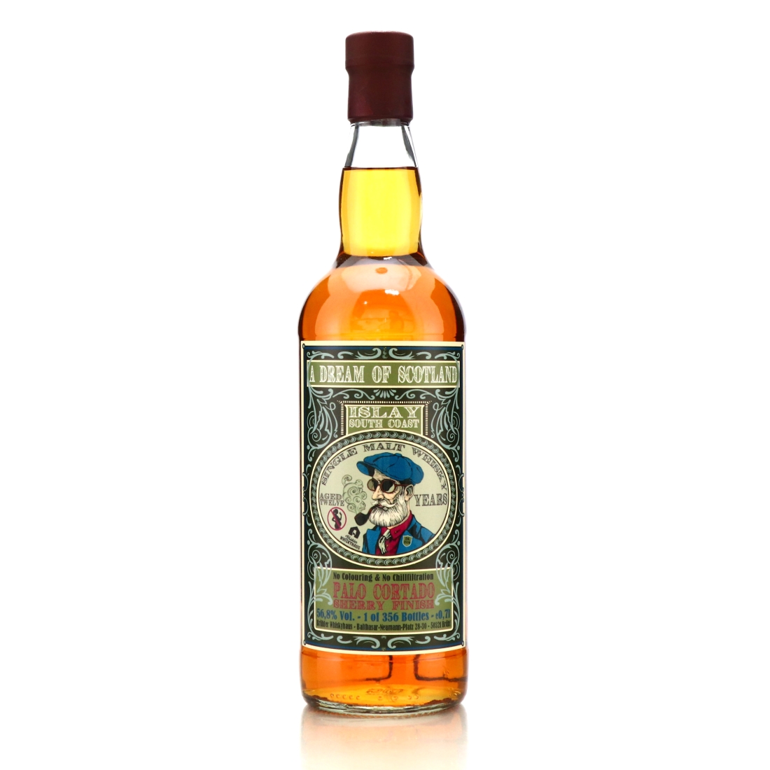 South Coast Islay Single Malt 10 Year Old Dream of Scotland Palo Cortado Finish