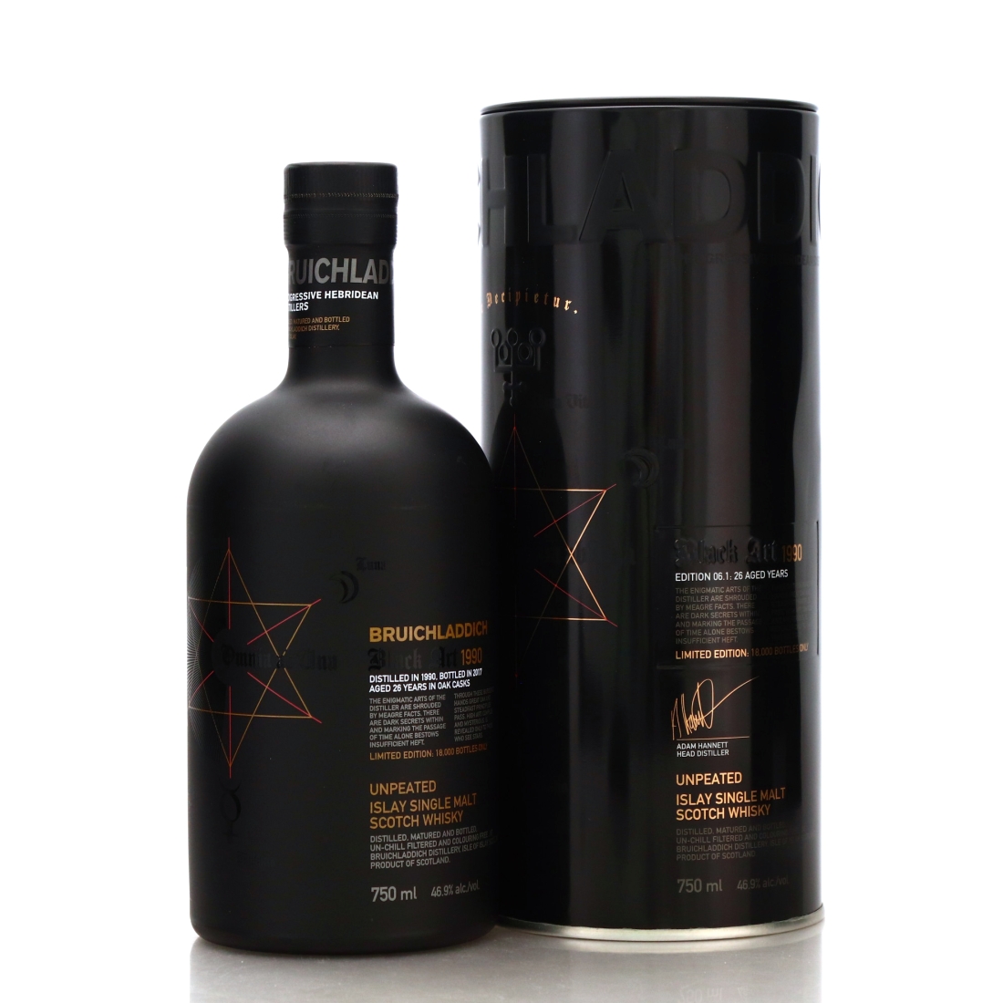 Bruichladdich 1990 Black Art 26 Year Old 75cl / Edition 6.1 - US Import