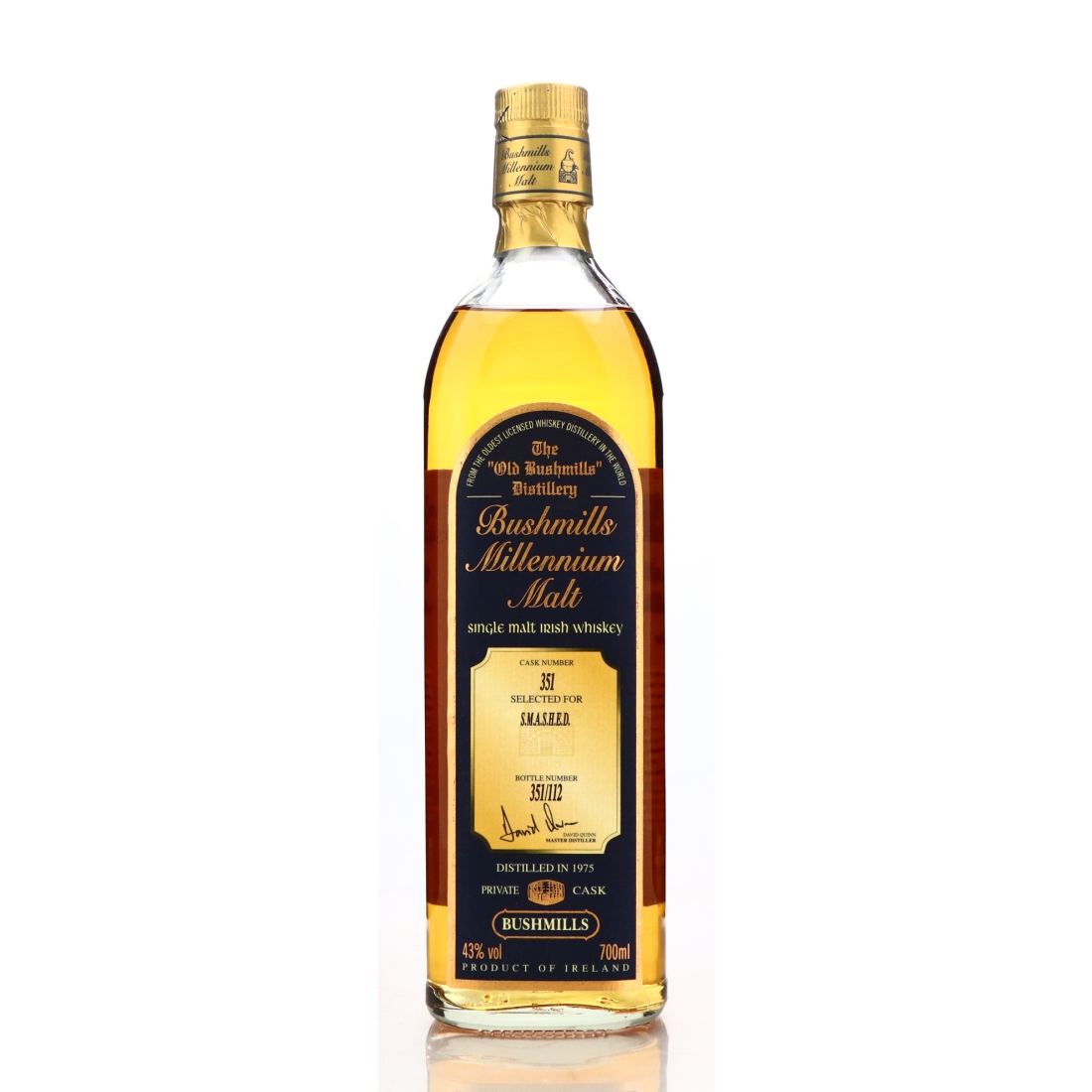Bushmills 1975 Millennium Malt Single Cask #351