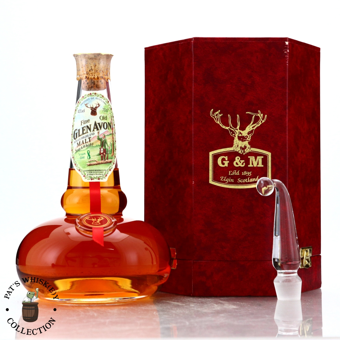 Glen Avon 8 Year Old Gordon and MacPhail Pot Still Decanter