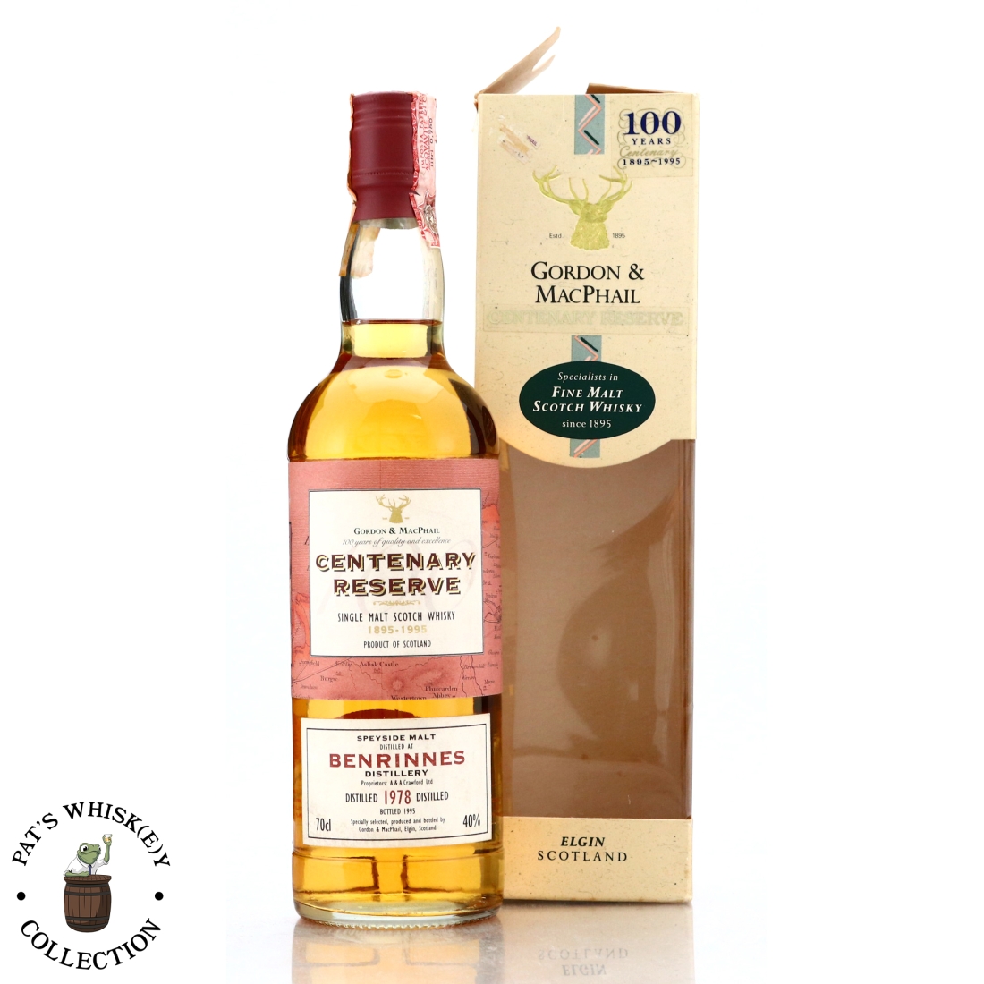 Benrinnes 1978 Gordon and MacPhail Centenary Reserve