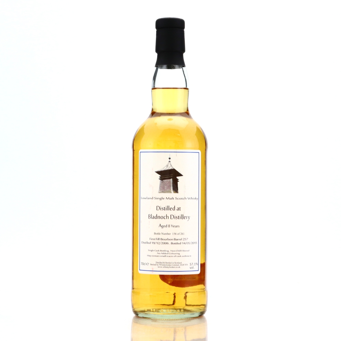 Bladnoch 2006 Whisky Broker 8 Year Old