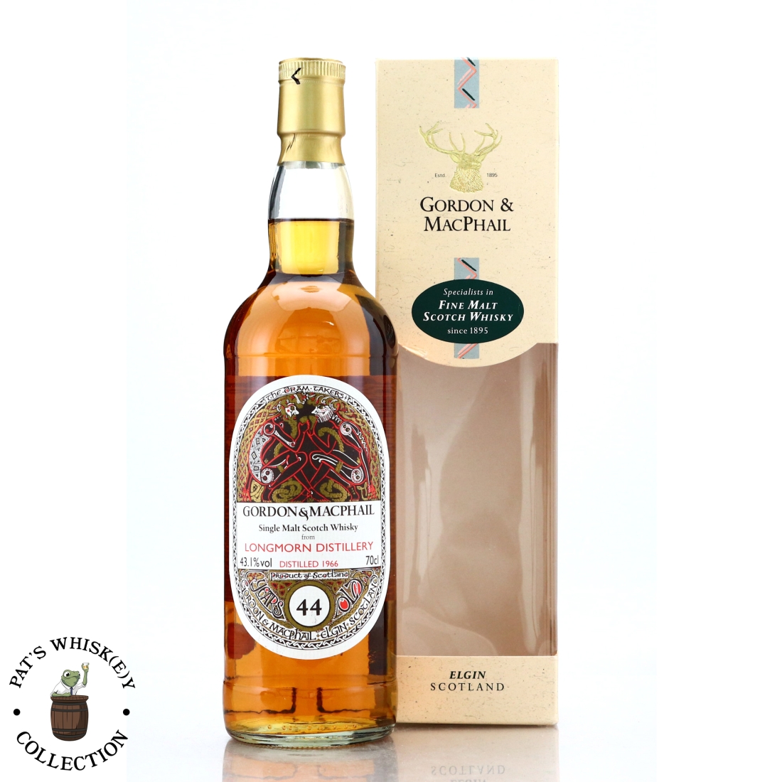 Longmorn 1966 Gordon and MacPhail 44 Year Old 'Book of Kells' / The Whisky Fair, Limburg