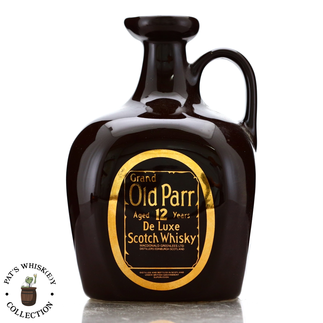 Grand Old Parr 12 Year Old Ceramic Decanter 1980s