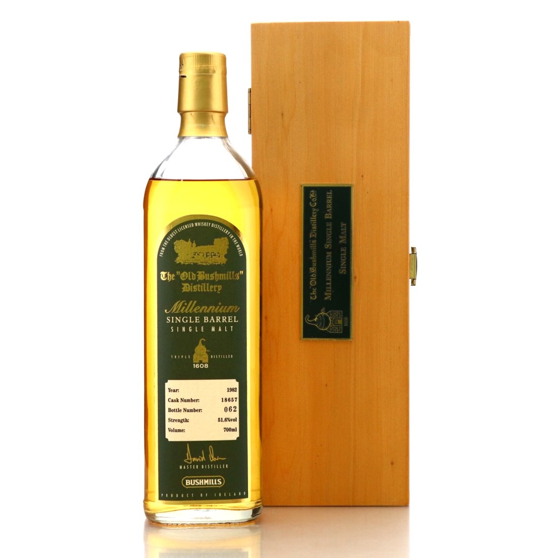 Bushmills 1982 Millennium Single Barrel #18657