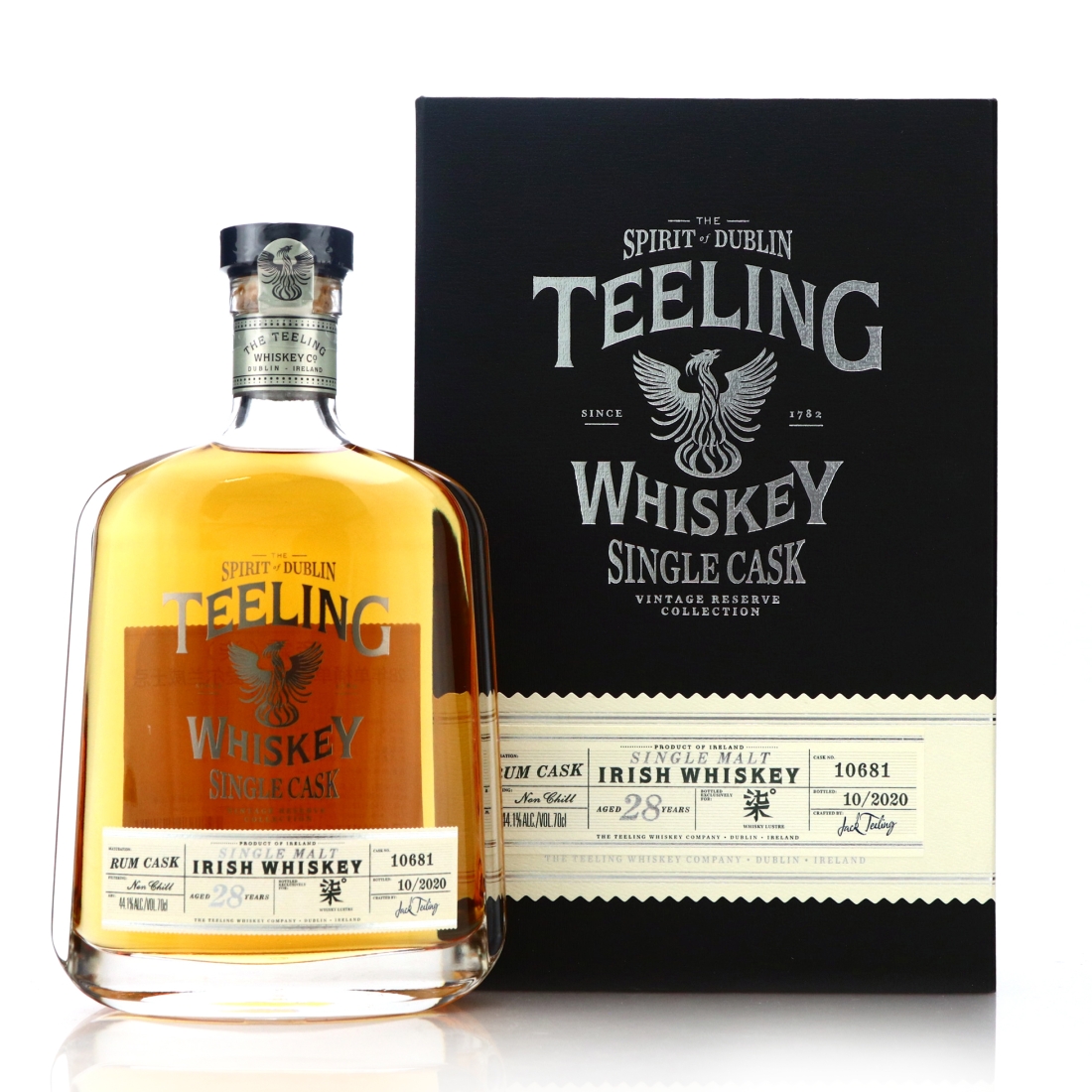 Teeling Whiskey 28 Year Old Single Rum Cask #10681 / Whisky Lustre