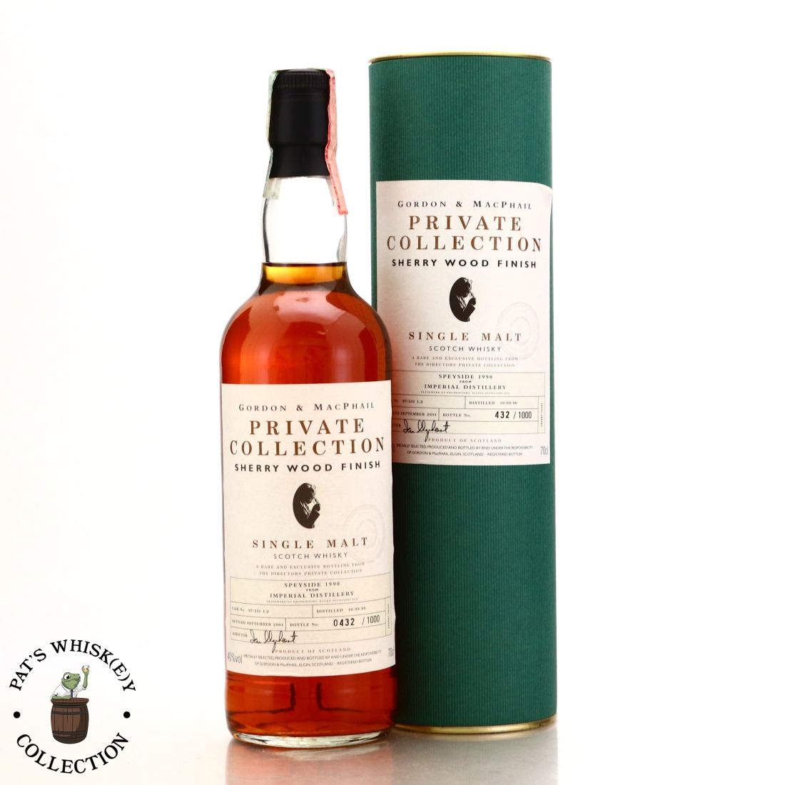 Imperial 1990 Gordon and MacPhail Private Collection / Sherry Wood Finish