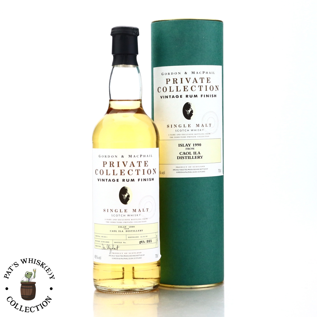 Caol Ila 1990 Gordon and MacPhail Private Collection / Vintage Rum Finish