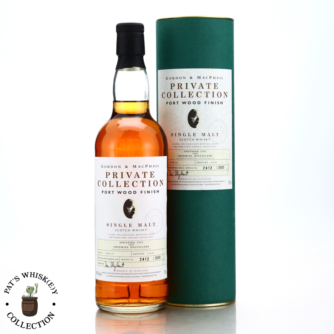 Imperial 1991 Gordon and MacPhail Private Collection / Port Wood Finish
