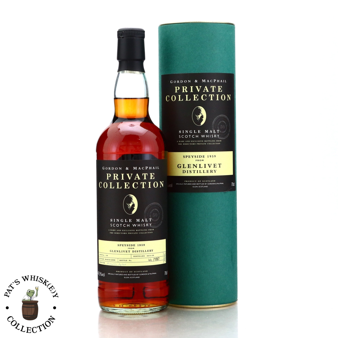 Glenlivet 1959 Gordon and MacPhail 50 Year Old Private Collection