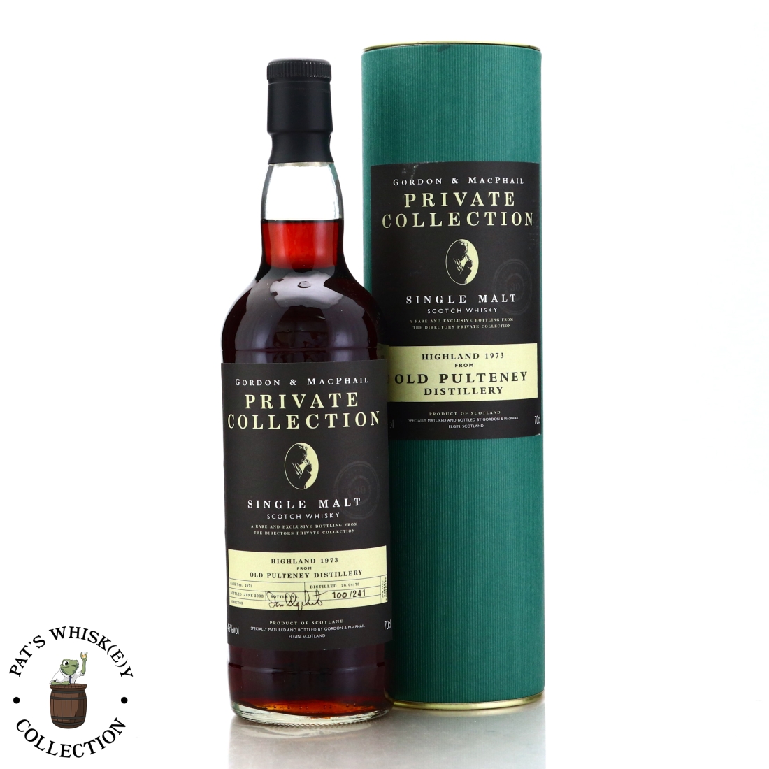 Old Pulteney 1973 Gordon and MacPhail 30 Year Old Private Colection