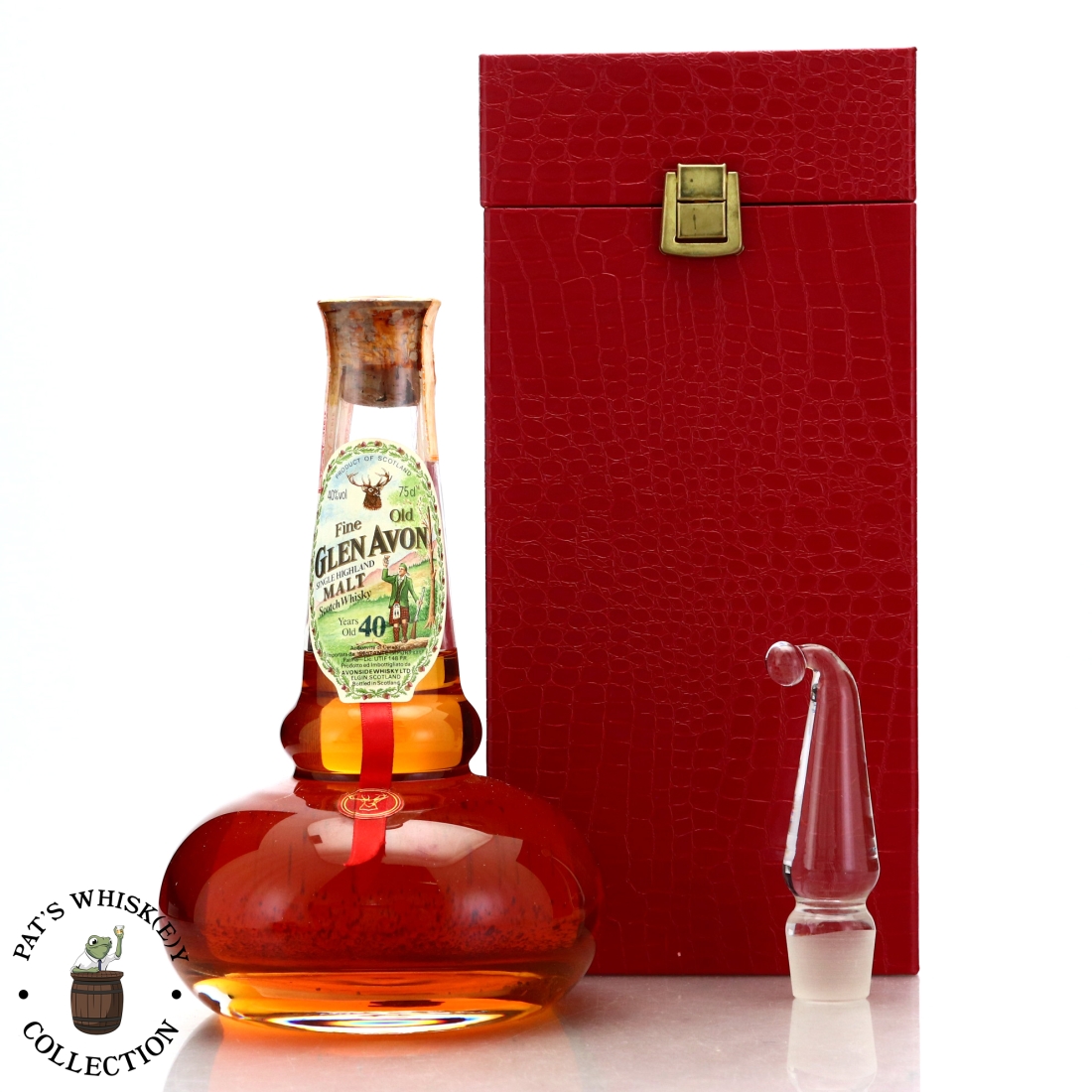 Glen Avon 40 Year Old Gordon and MacPhail Pot Still Decanter 1980s / Sestante Import