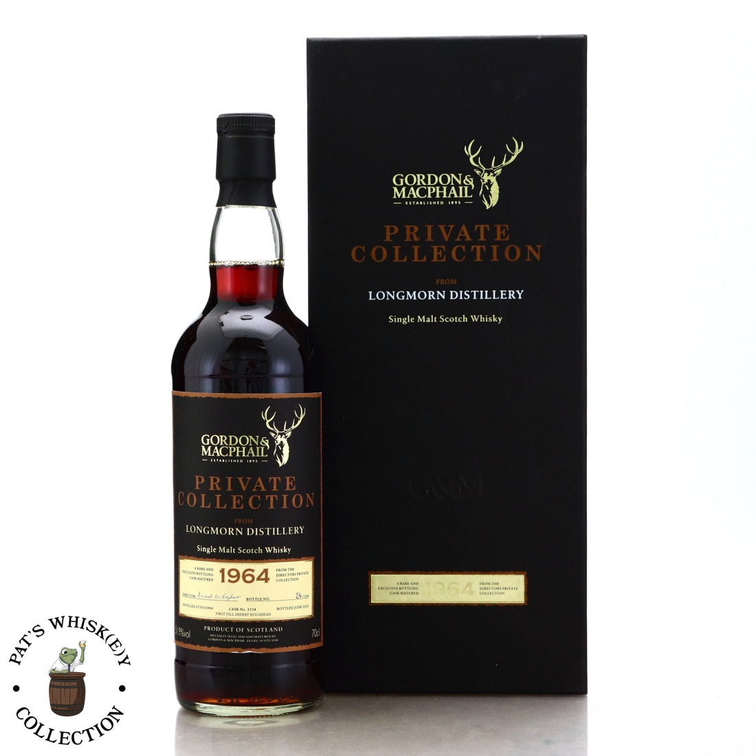 Longmorn 1964 Gordon and MacPhail Private Collection