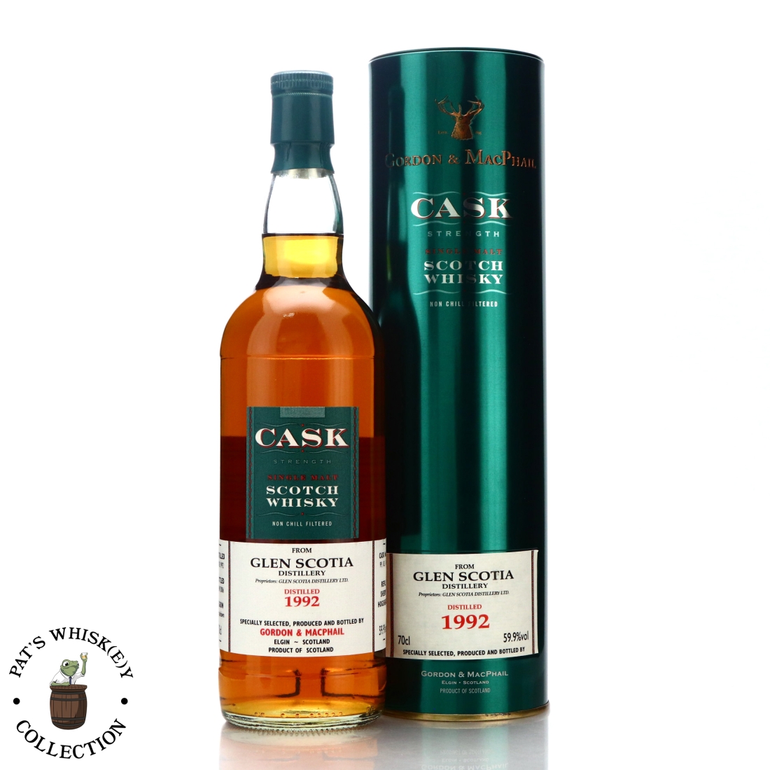 Glen Scotia 1992 Gordon and MacPhail Cask Strength