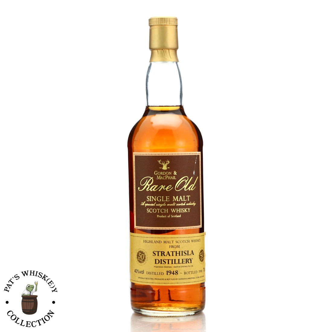 Strathisla 1948 Gordon and MacPhail 50 Year Old Rare Old