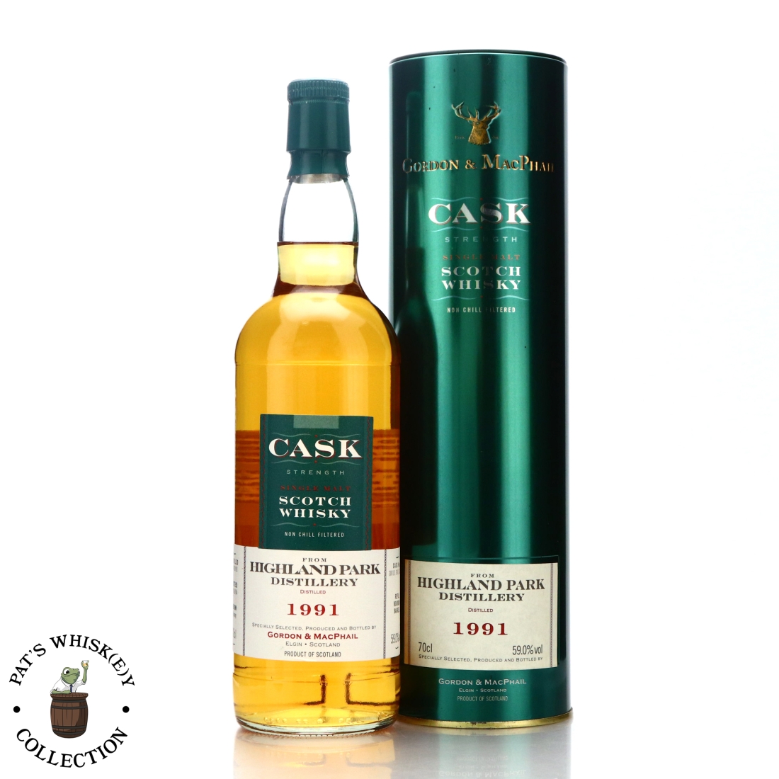 Highland Park 1991 Gordon and MacPhail Cask Strength