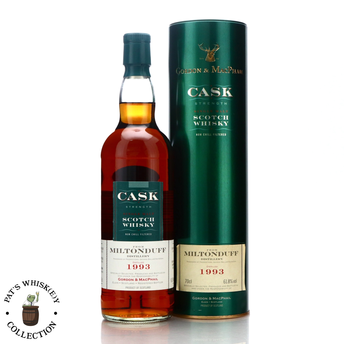 Miltonduff 1993 Gordon and MacPhail Cask Strength