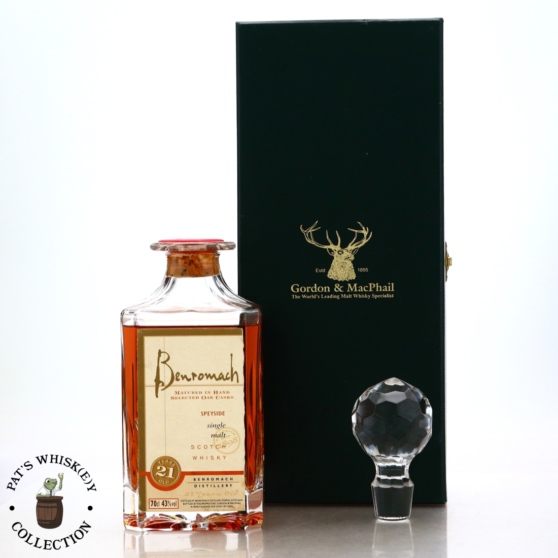 Benromach 21 Year Old Star of Edinburgh Decanter