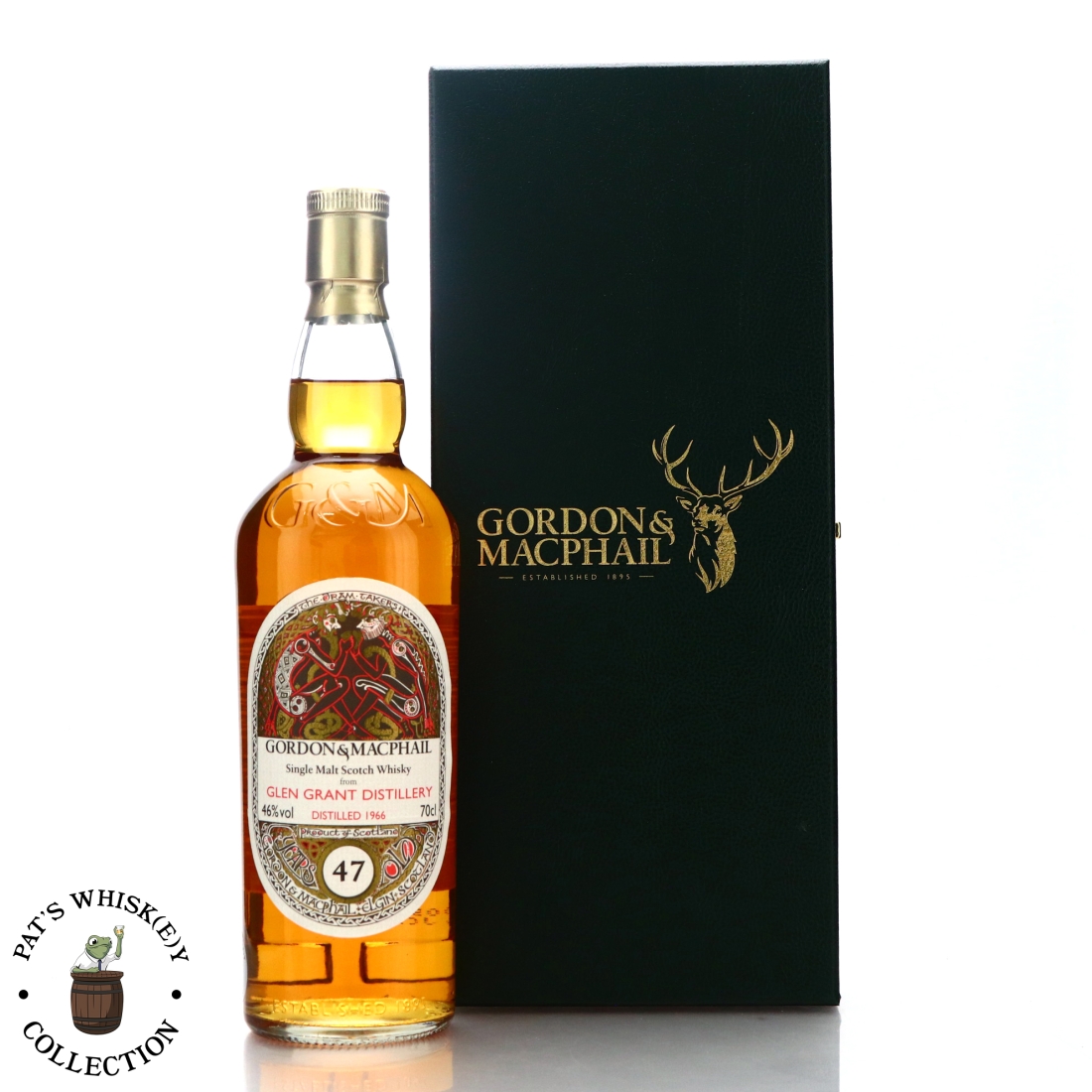 Glen Grant 1966 Gordon and MacPhail 47 Year Old 'Book of Kells' / Scotch Whisky International