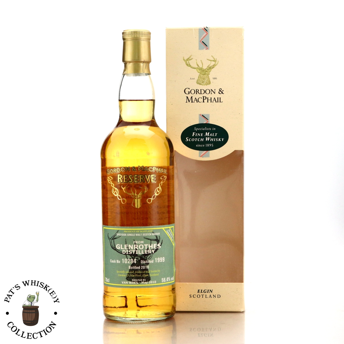Glenrothes 1999 Gordon and MacPhail Reserve / Van Wees