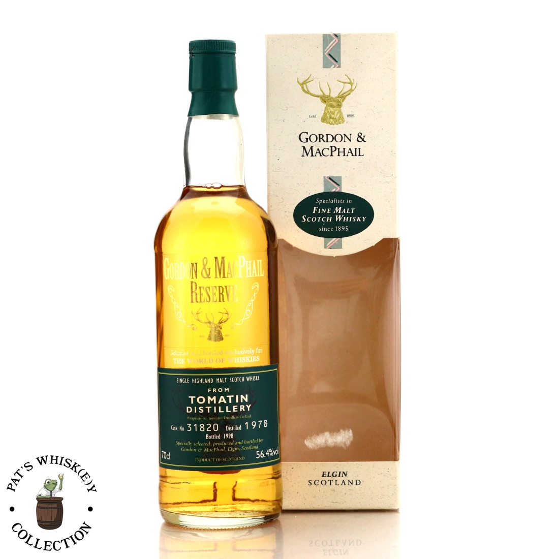 Tomatin 1978 Gordon and MacPhail Reserve / World of Whiskies
