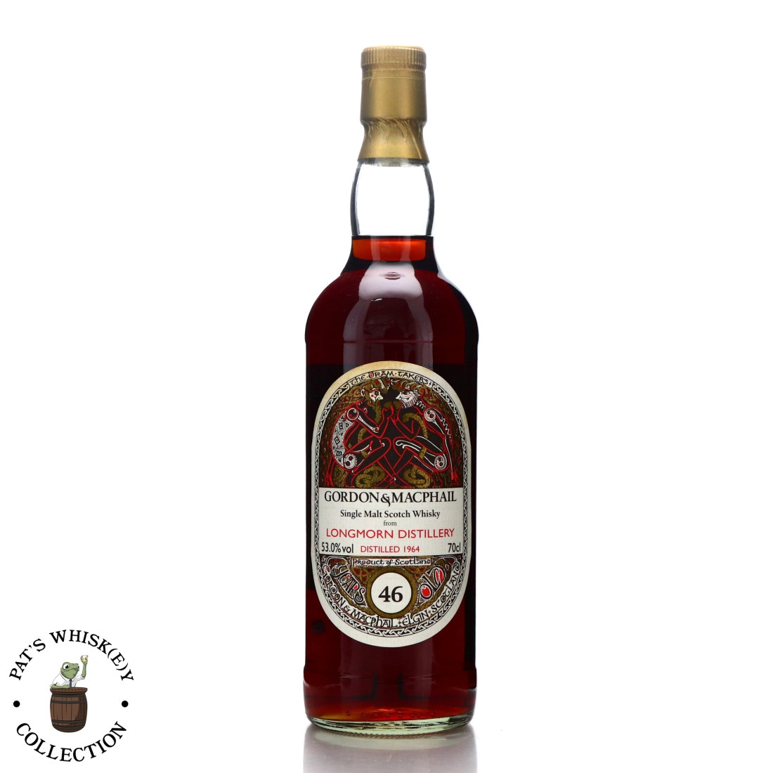 Longmorn 1964 Gordon and MacPhail 46 Year Old 'Book of Kells'