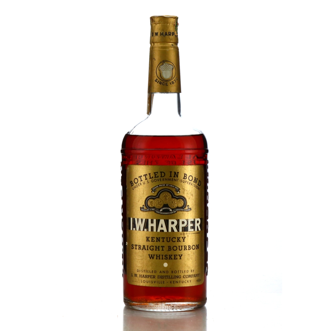 I.W. Harper 1955 Bottled in Bond Bourbon Quart