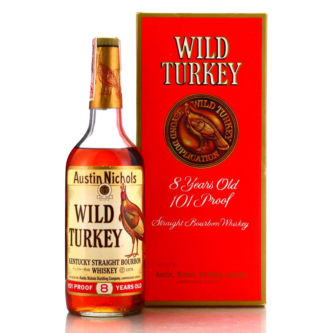 Wild Turkey 8 Year Old 101 Proof 1985 / Japanese Import