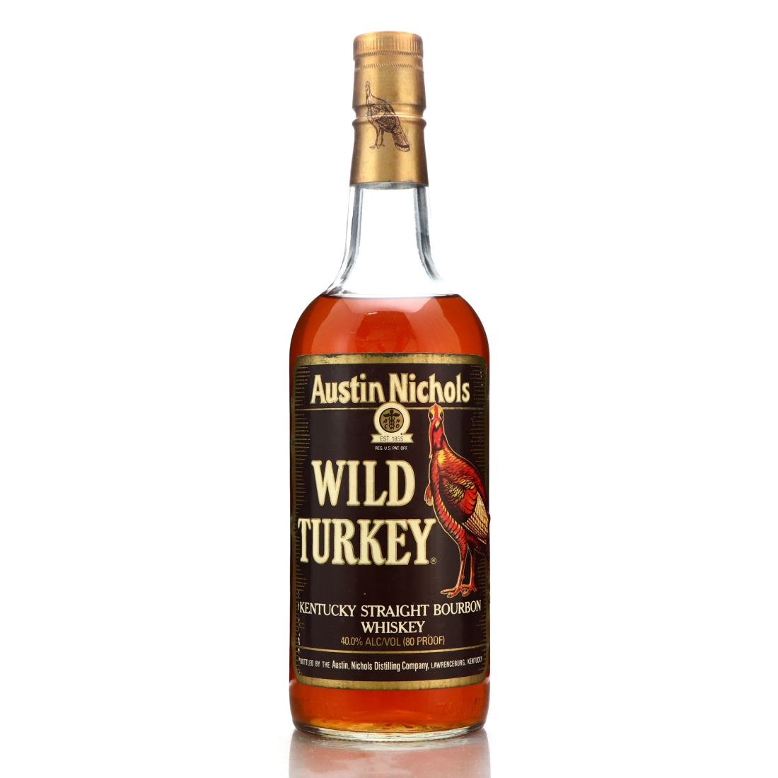 Wild Turkey Kentucky Straight Bourbon 1990