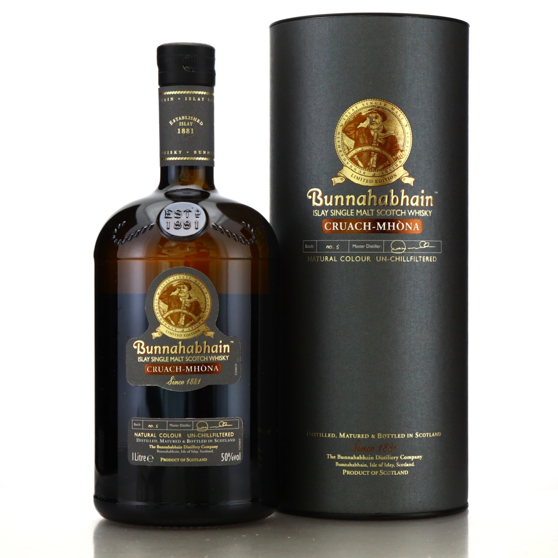 Bunnahabhain Cruach-Mhòna Batch #5 1 Litre