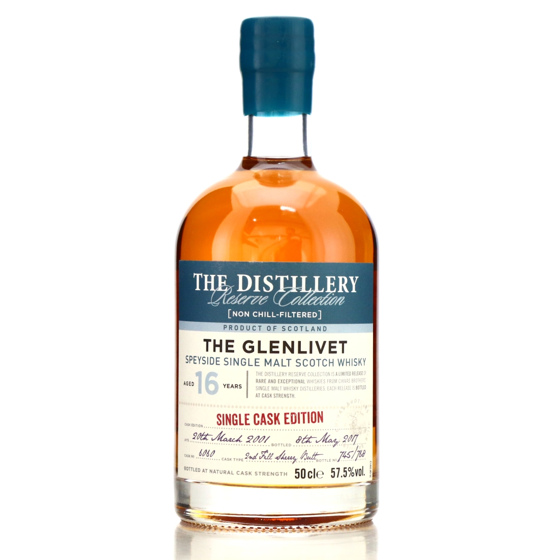 Glenlivet 2001 Reserve Collection 16 Year Old / Single Cask Edition