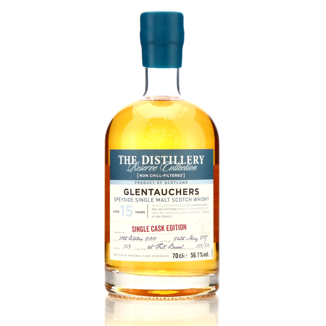 Glentauchers 2001 Reserve Collection 15 Year Old / Single Cask Edition