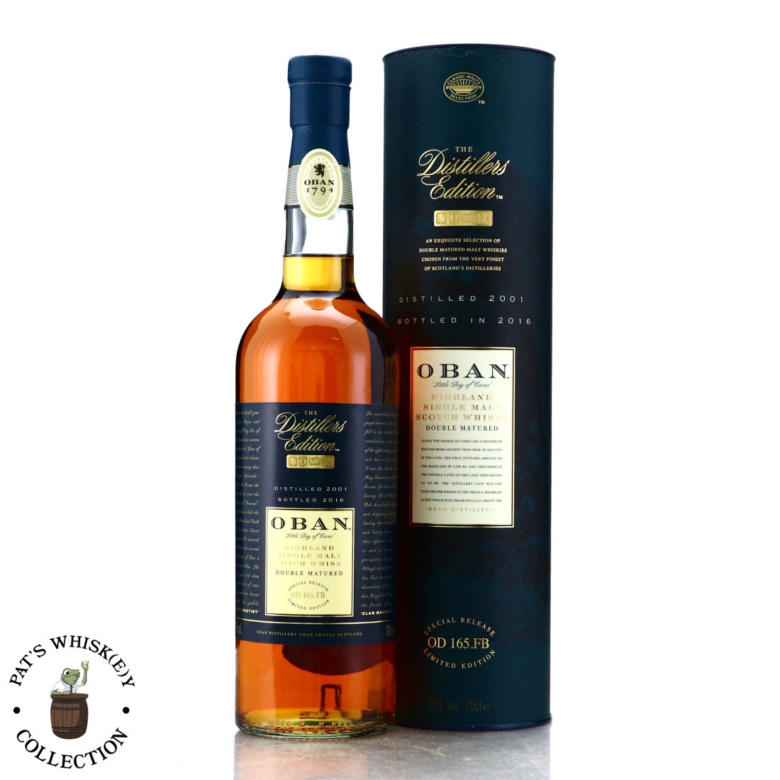 Oban 2001 Distillers Edition OD165.FB