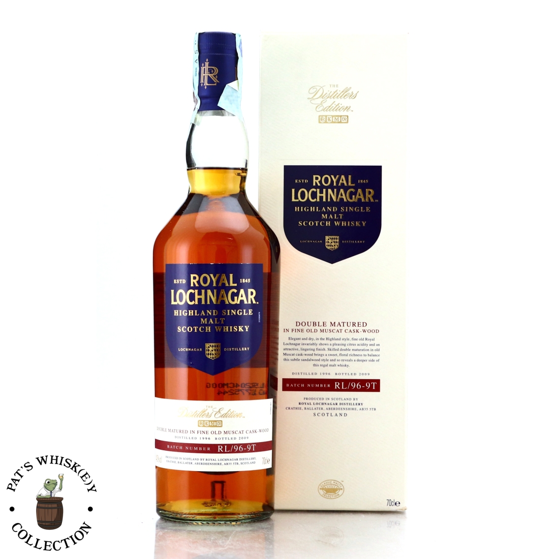 Royal Lochnagar 1996 Distillers Edition RL/96-9T