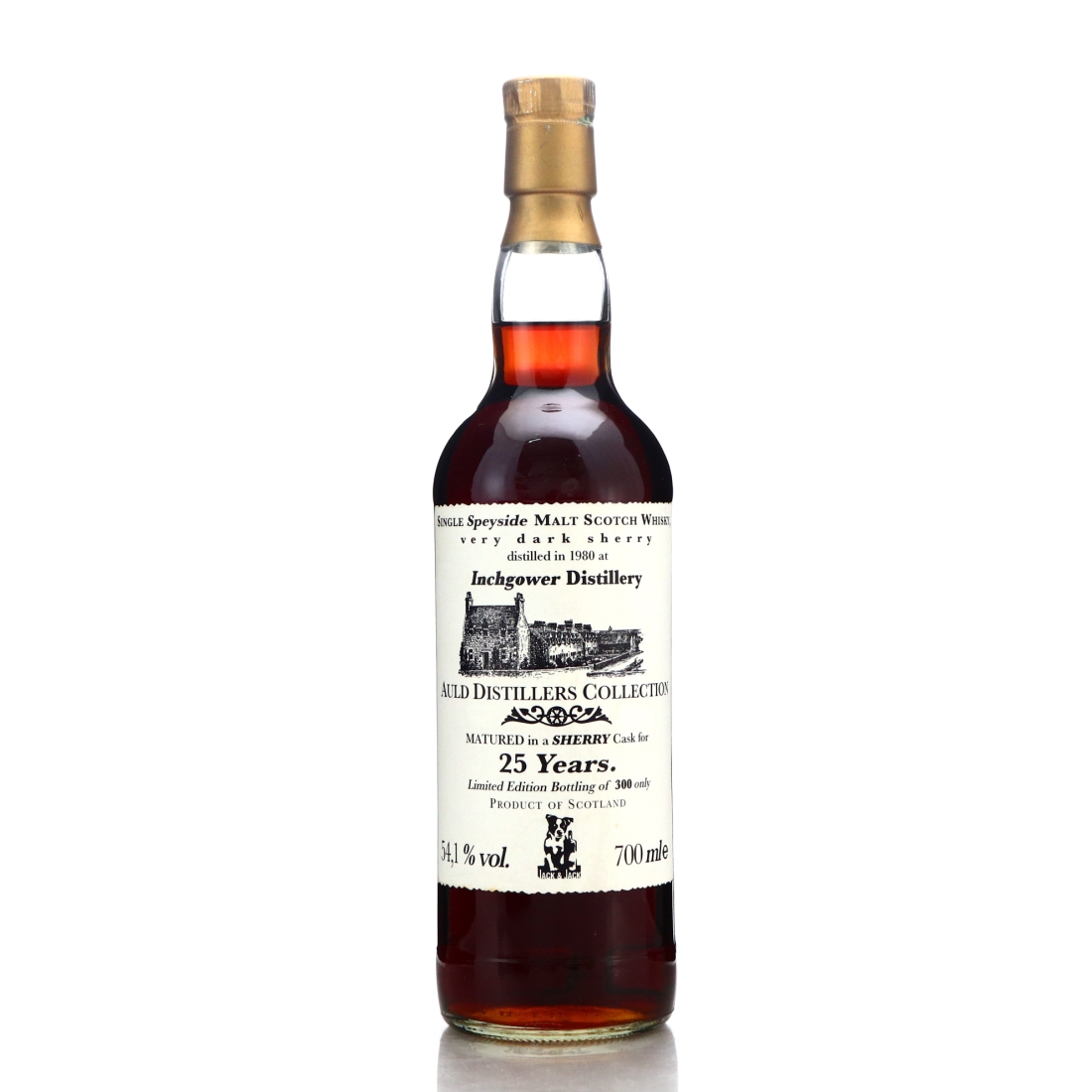 Inchgower 1980 Jack Wiebers 25 Year Old Auld Distillers Collection