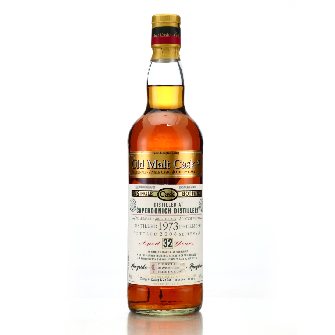 Caperdonich 1973 Douglas Laing 32 Year Old Red Wine Finish