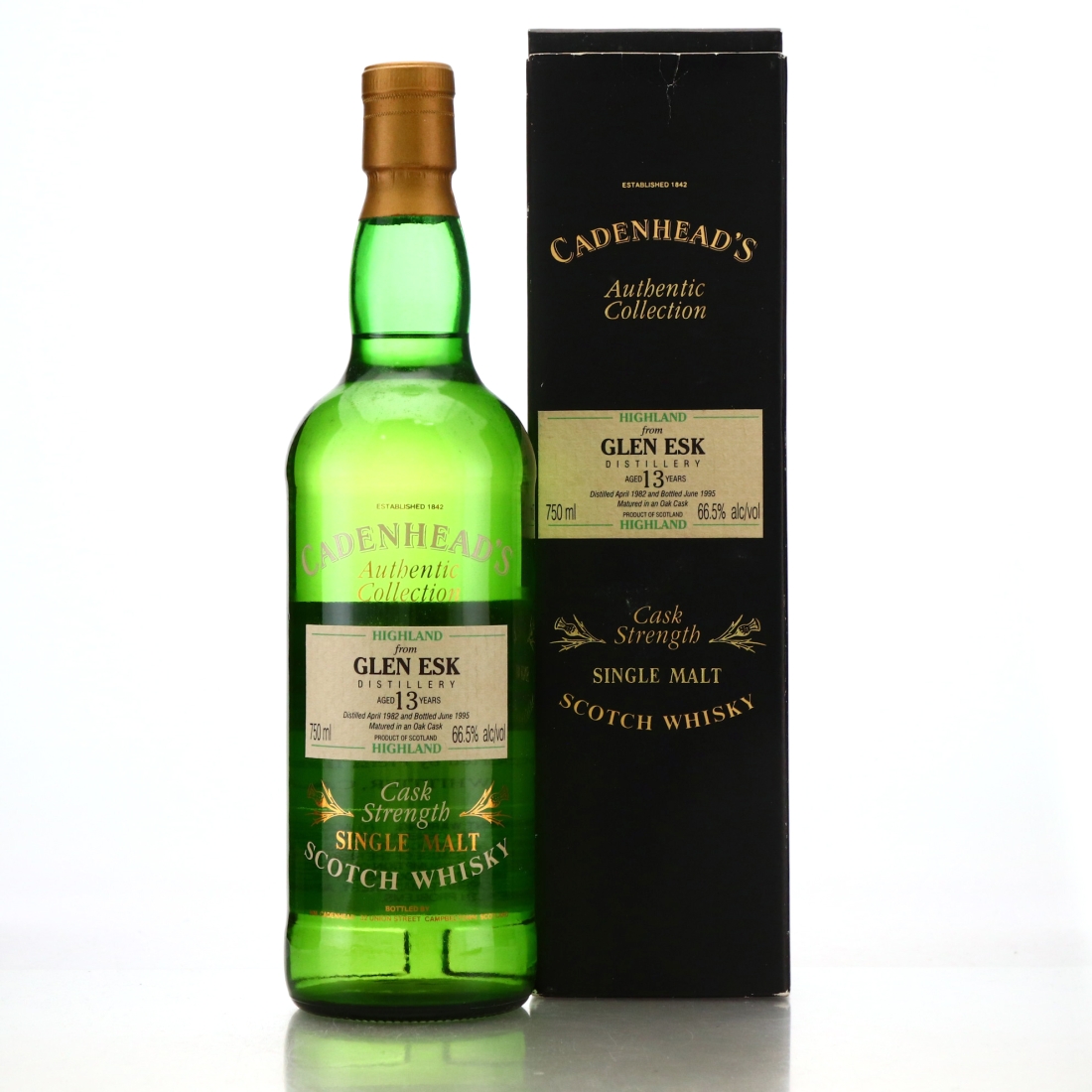 Glenesk 1982 Cadenhead's 13 Year Old 75cl / US Import