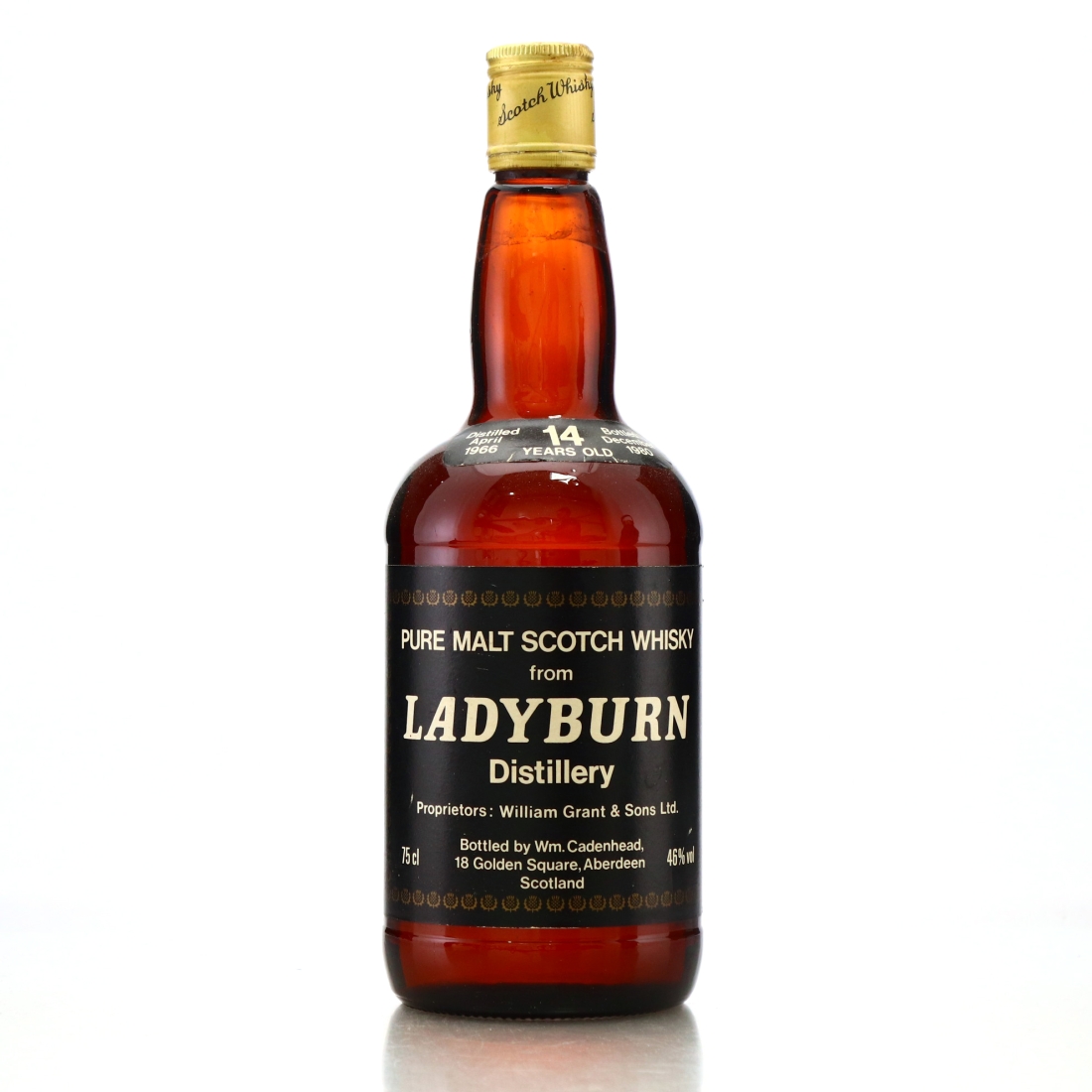 Ladyburn 1966 Cadenhead's 14 Year Old