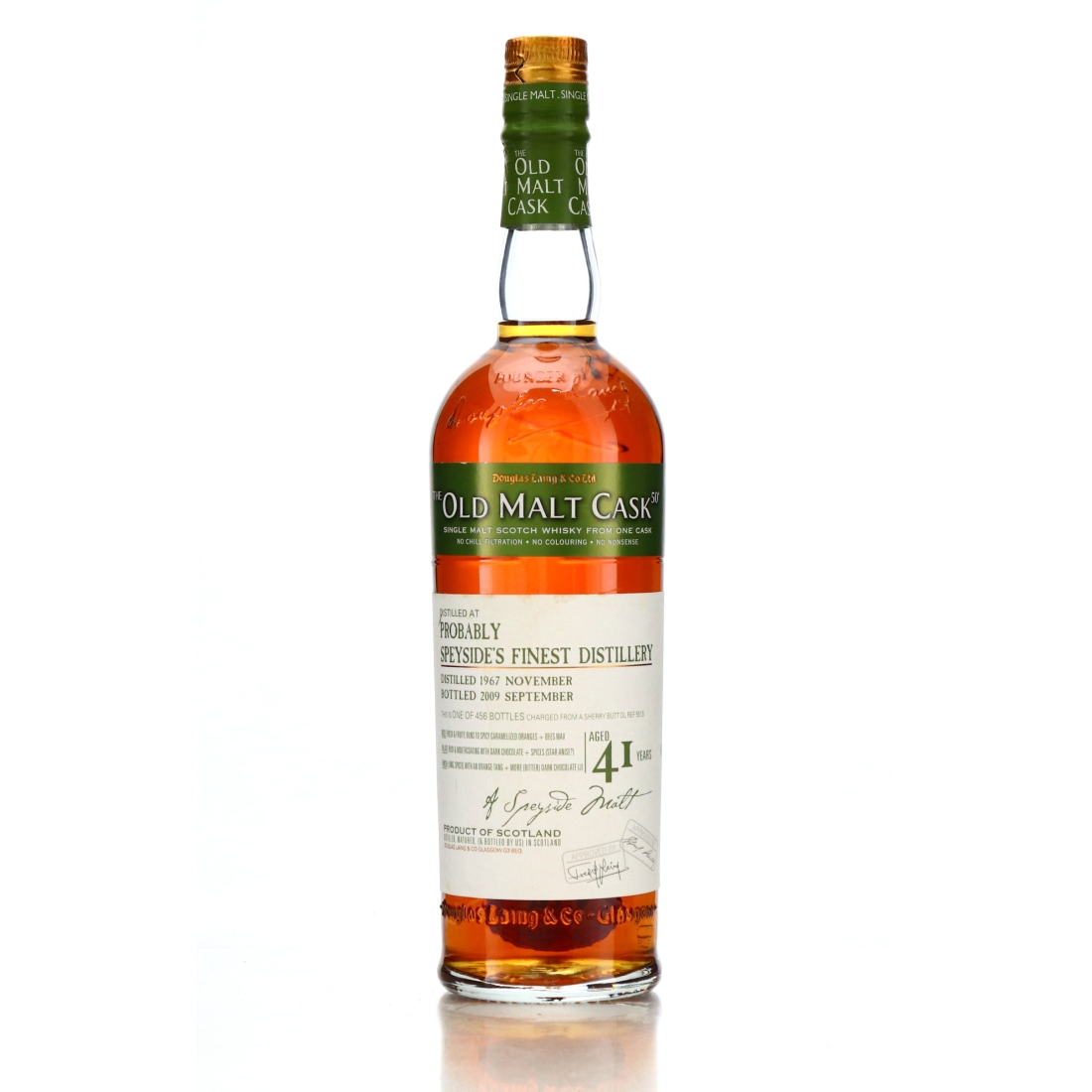 Glenfarclas 'Probably Speyside's Finest' 1967 Douglas Laing 41 Year Old