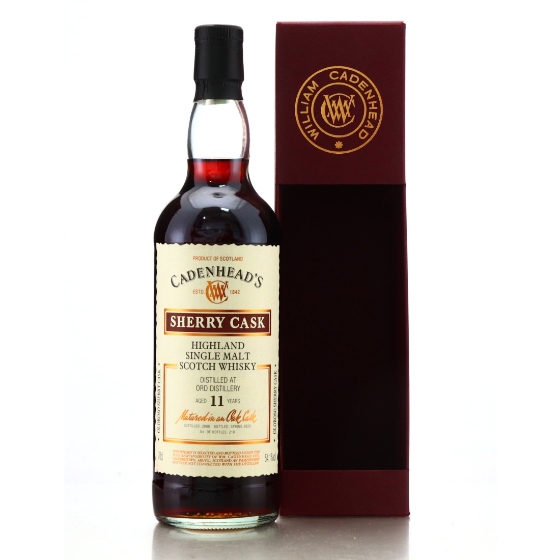 Image for Glen Ord 2008 Cadenhead's 11 Year Old Sherry Cask