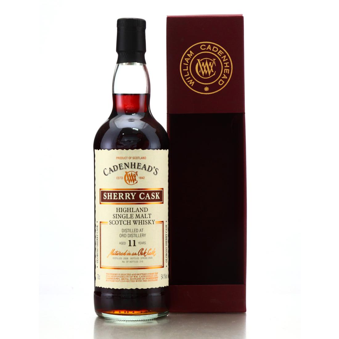 Glen Ord 2008 Cadenheads Sherry Cask 11