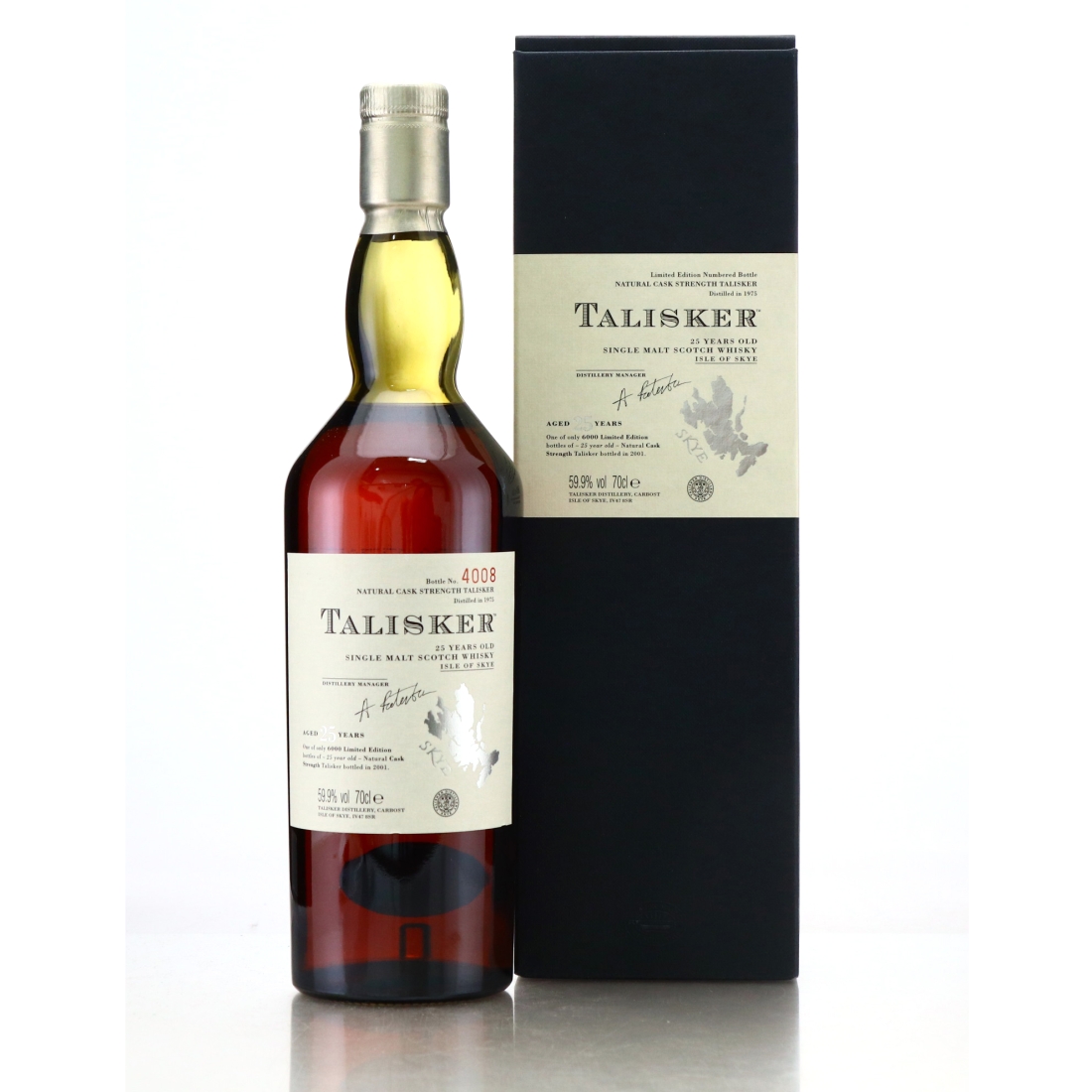 Talisker 1975 Cask Strength 25 Year Old 
