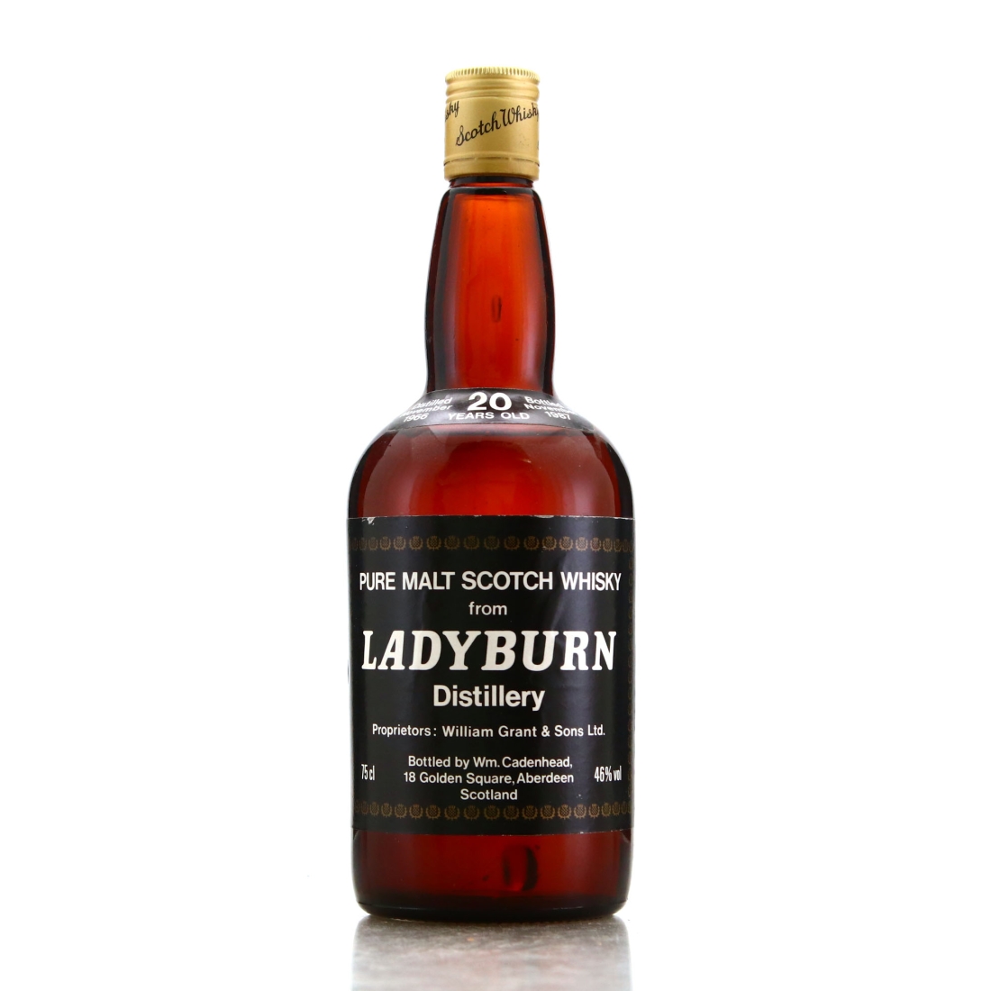 Ladyburn 1966 Cadenhead's 20 Year Old