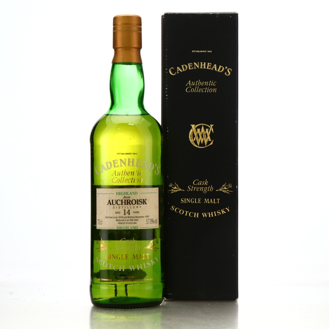 Auchroisk 1978 Cadenhead's 14 Year Old
