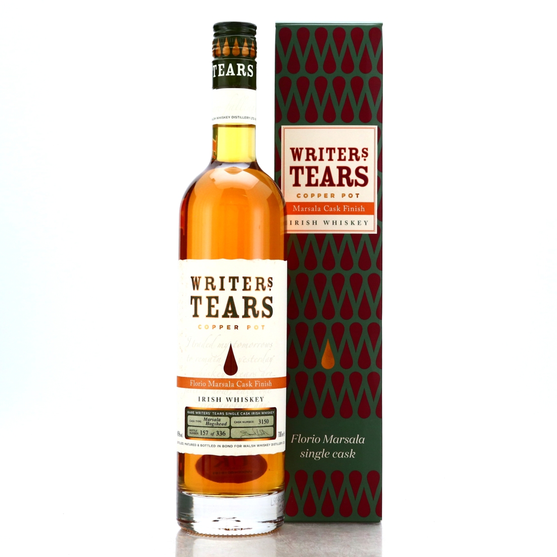 Writer's Tears Single Florio Marsala Cask Finish Cask #3150 
