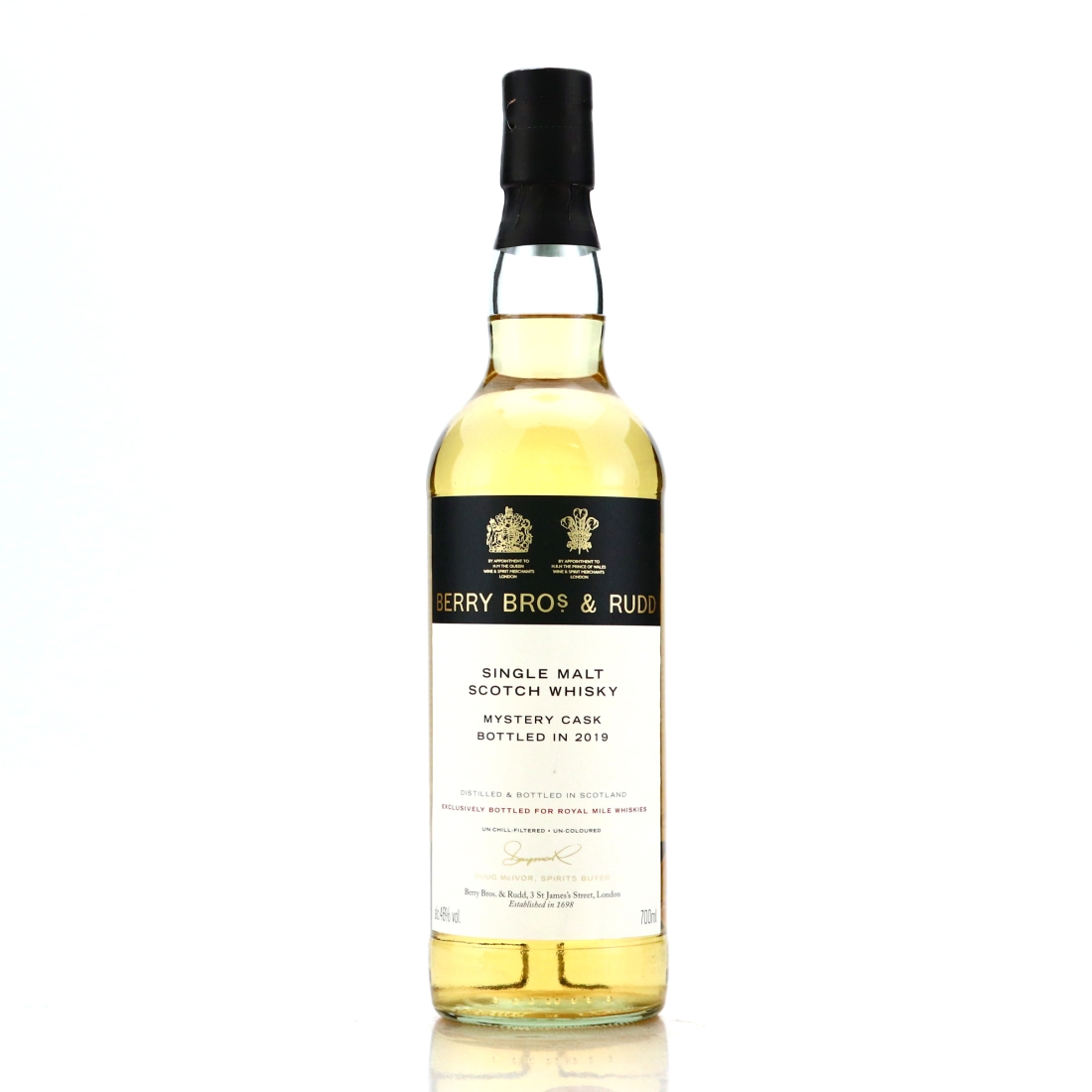 Caol Ila 10 Year Old Berry Brothers and Rudd / Mystery Cask 2019