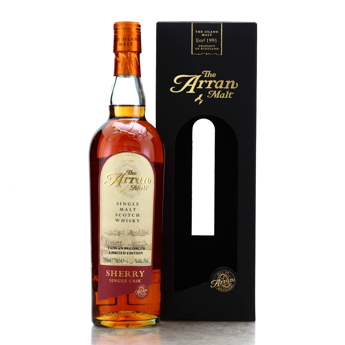 Arran 1999 Single Sherry Cask #494 / Taiwan