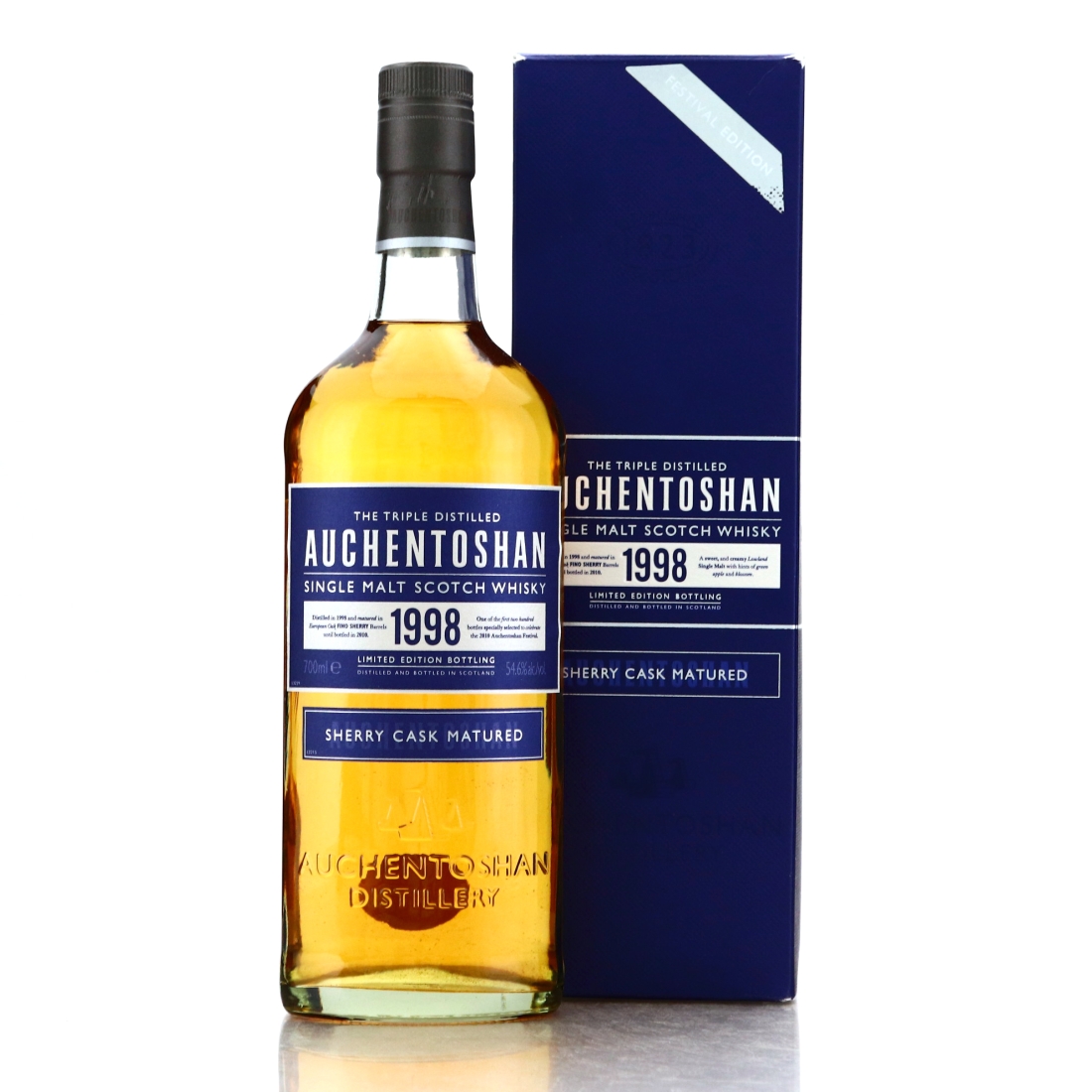 Auchentoshan 1998 Sherry Cask Matured / Festival 2010