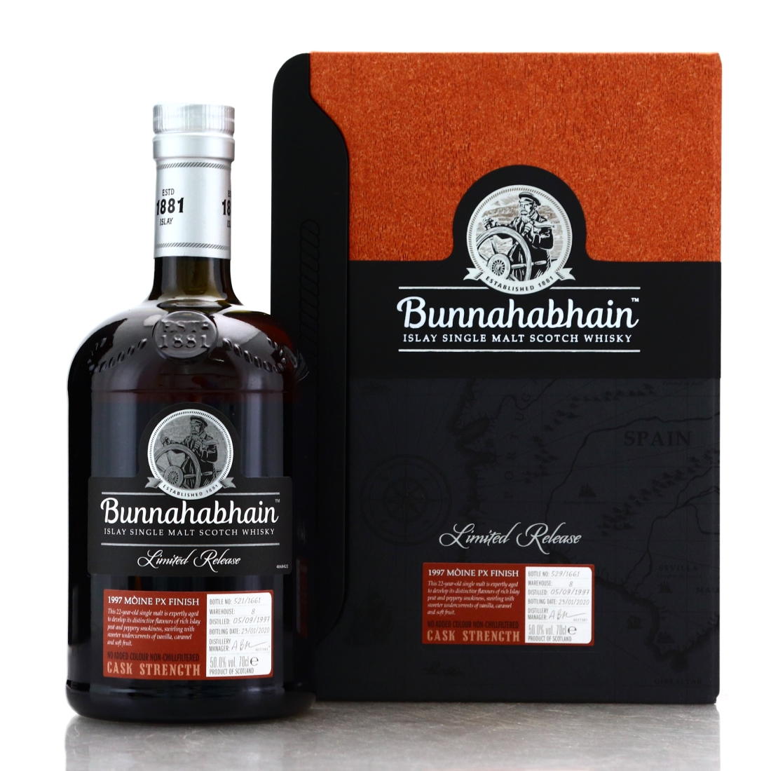 Bunnahabhain Moine 1997 PX Finish 22 Year Old 